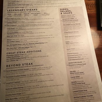 LongHorn Steakhouse - Menu part 2 - Steakhouses Near Me - Winter Garden, Florida LongHorn Steakhouse - Menu part 2 - Steakhouses Near Me - Winter Garden, Florida