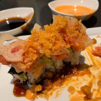 San Sushi - Spicy Lotus Roll - Sushi Bars Near Me - Placentia, California San Sushi - Spicy Lotus Roll - Sushi Bars Near Me - Placentia, California