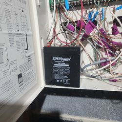 Crimpco Security - Replaced the battery DIY