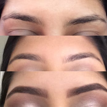 LA Beauty & Threading Salon - 1.Before 2. After w/o makeup. 3 After w/ makeup. Note: my right eyebrow has always been more arched than my left. Good job - Threading Services Near Me - Los Angeles, California LA Beauty & Threading Salon - 1.Before 2. After w/o makeup. 3 After w/ makeup. Note: my right eyebrow has always been more arched than my left. Good job - Threading Services Near Me - Los Angeles, California