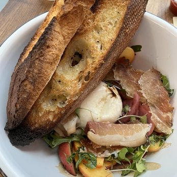 Firebrand Artisan Breads - Burrata stone fruit appetizer - Bakeries Near Me - Alameda, California Firebrand Artisan Breads - Burrata stone fruit appetizer - Bakeries Near Me - Alameda, California