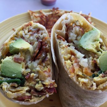 The Reyn - Breakfast Burrito Bacon - American Near Me - Pasadena, California The Reyn - Breakfast Burrito Bacon - American Near Me - Pasadena, California