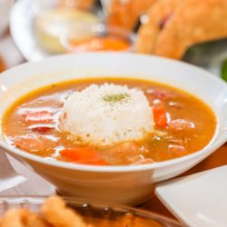 The Juicy Seafood Kitchen and Bar - Fresh seafood vibes at The Juicy Seafood! Come for the crab legs, stay for the fun. #SeafoodLovers #AtlantaEats