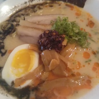GoBistro - Tonkotsu ramen with pork belly and chili oil - Sushi Bars Near Me - Hollywood, Florida