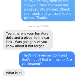 Text after being confronted Text after being confronted