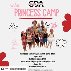 Centerstage Dance Academy - Summer Dance Princess Camp