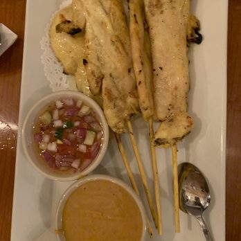 Basil Leaf Thai Cuisine - Chicken Satay - Thai Near Me - Mechanicsburg, Pennsylvania Basil Leaf Thai Cuisine - Chicken Satay - Thai Near Me - Mechanicsburg, Pennsylvania