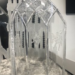Waterford Crystal 9/11 Sculpture - 9/11 right hand side