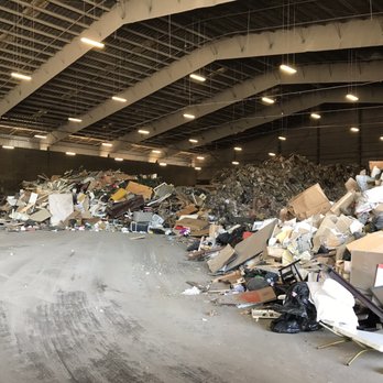 Republic Services Contra Costa Transfer Station - Trash in dump site - Recycling Center Near Me - Martinez, California