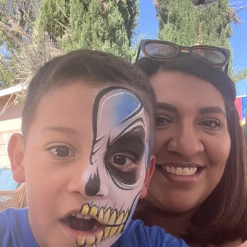 Dazzling Faces - Skull - Face Painting Near Me