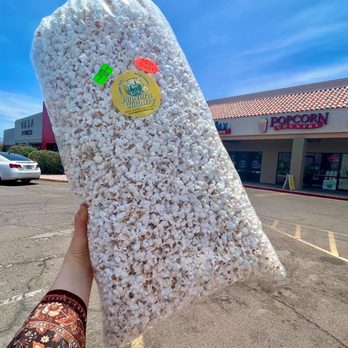 Popcorn Country - No Salt Family Size Popcorn Bag - Popcorn Shops Near Me - Tucson, Arizona