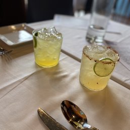 Spicy margaritas