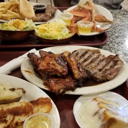 SS combo and porterhouse dinner