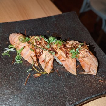 Wasai Bistro - Speciality salmon belly sushi torched - French Near Me - Cranford, New Jersey Wasai Bistro - Speciality salmon belly sushi torched - French Near Me - Cranford, New Jersey