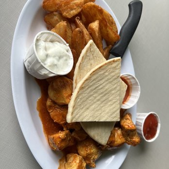 Peachtree Grill - Hot Chicken Kabob, Pita Bread - American Near Me - Nashville, Tennessee