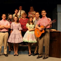 Brownville Village Theatre - Cast of Smoke on the Mountain. 2014 season.