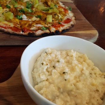 Boca - Q flatbread & smoked gouda grits - Bars Near Me - Winter Park, Florida Boca - Q flatbread & smoked gouda grits - Bars Near Me - Winter Park, Florida