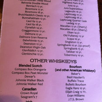 The Monkey's Paw - Whiskey - Gastropubs Near Me - Chicago, Illinois