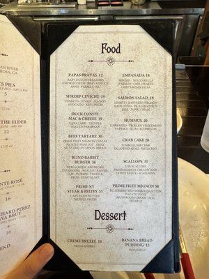 Menu photo 4 The Blind Rabbit Anaheim, CA
