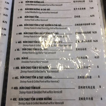 Saigon Flavor - The menu section I ordered from. - Vietnamese Near Me - San Gabriel, California Saigon Flavor - The menu section I ordered from. - Vietnamese Near Me - San Gabriel, California