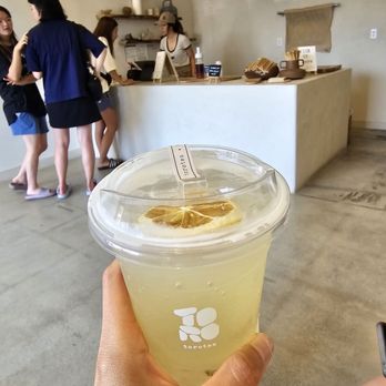 Torotea - osmanthus citrus refresher with osmanthus jelly 0% sweet was good if you want something non milky, but I much prefer the milk teas. - Coffee & Tea Near Me - Diamond Bar, California Torotea - osmanthus citrus refresher with osmanthus jelly 0% sweet was good if you want something non milky, but I much prefer the milk teas. - Coffee & Tea Near Me - Diamond Bar, California