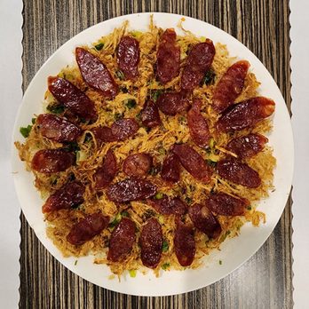 Dong Que Restaurant - 15 - Scorched Rice with Pork Floss and Chinese Sausage - Vietnamese Near Me - San Jose, California Dong Que Restaurant - 15 - Scorched Rice with Pork Floss and Chinese Sausage - Vietnamese Near Me - San Jose, California