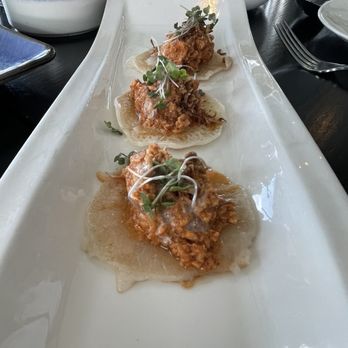 Chaophraya Edinburgh - Chicken tacos - very good! - Thai Near Me - Edinburgh, MLN