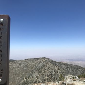 Old Mt. Baldy Trail - Up at the peek. 10,000 ish feet above sea level. - Hiking Near Me - Mount Baldy, California