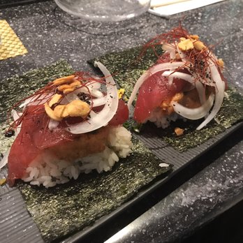 Sushi Murayama - Maguro zuke w/ spicy ahi - Sushi Bars Near Me - Honolulu, Hawaii