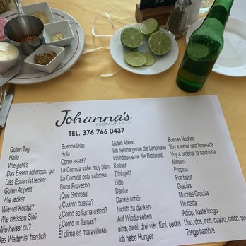Johanna's - German Near Me - Ajijic, JAL