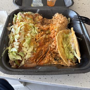 Filibertos - Enchilada and taco combo - Mexican Near Me - Yuma, Arizona