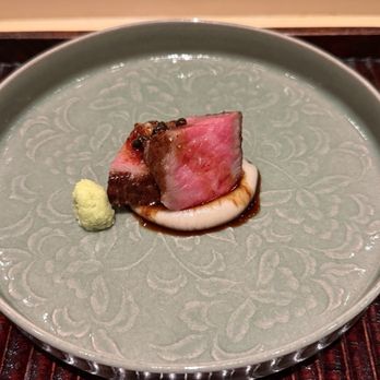 Muku - Wagyub beef roast, sunchoke - Japanese Near Me - New York, New York Muku - Wagyub beef roast, sunchoke - Japanese Near Me - New York, New York