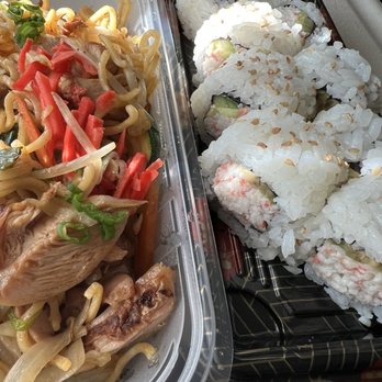 Sunshine Kitchen - Chicken Yakisoba & California Roll - Ramen Near Me - Oceanside, California