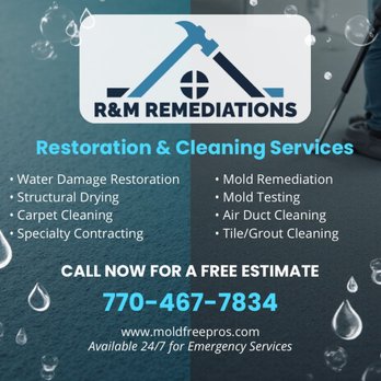 R&M Remediations - Whether it's a busted pipe or spring cleaning, we got you covered! Give us a call! - Damage Restoration Near Me R&M Remediations - Whether it's a busted pipe or spring cleaning, we got you covered! Give us a call! - Damage Restoration Near Me