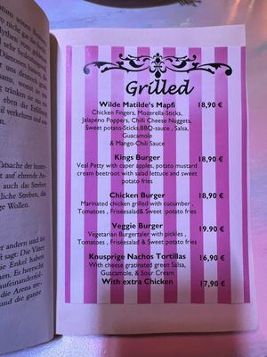 Menu photo 3 Wilde Matilde Berlin, BE