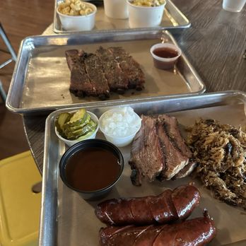 SLAB BBQ & Beer - Assorted Meats & Sides! - Barbeque Near Me - Austin, Texas