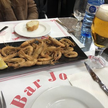 Bar Joan - Gamba blanca fregida - Spanish Near Me - Barcelona, B
