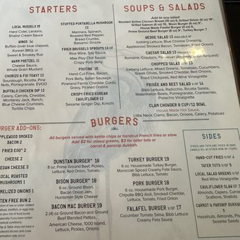 Dunstan Tap & Table - Burgers Near Me - Scarborough, Maine