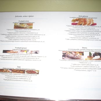 Figaro Park Restaurant Caffe - Lektura menu należy do interesujących. - Modern European Near Me - Warsaw, MZ