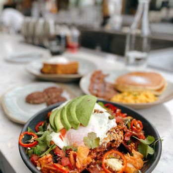 Openaire - Lobster chilaquiles - New American Near Me - Los Angeles, California Openaire - Lobster chilaquiles - New American Near Me - Los Angeles, California