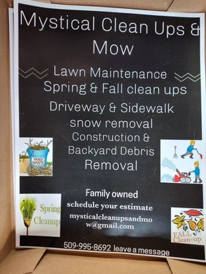 Mystical Clean Ups & Mow