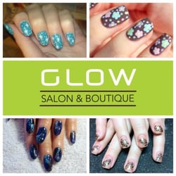 Nail Art at Glow Salon Montreal!