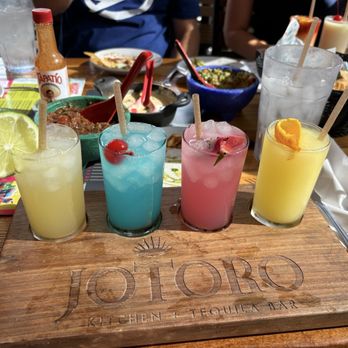 JoToro Kitchen & Tequila Bar - Margarita on the rocks flight - Bars Near Me - Tampa, Florida