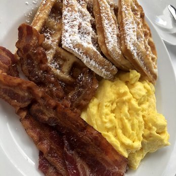 The Tavern - Bacon, Egg waffles. Taste soooo Good!! - Breakfast & Brunch Near Me - Miami Beach, Florida The Tavern - Bacon, Egg waffles. Taste soooo Good!! - Breakfast & Brunch Near Me - Miami Beach, Florida