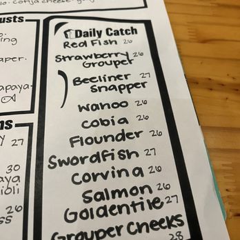Leftovers Cafe - Choices - Seafood Near Me - Jupiter, Florida