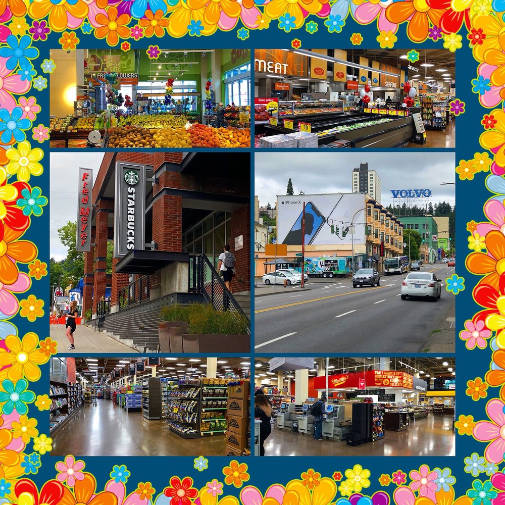 Montage of images from Fred Meyer