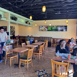 Indoor seating Indoor seating
