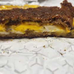 St James Deli & Spirits - Cooked ALL THE WAY THROUGH Hard as a rock scrapple