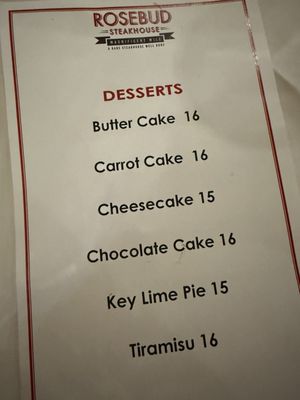 Menu photo 1 Rosebud Steakhouse Chicago, IL