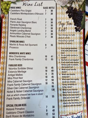 Menu photo 2 Mario Fazios Willoughby Hills, OH Menu photo 2 Mario Fazios Willoughby Hills, OH